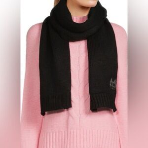 KARL LAGERFELD PARIS Choupette Knit Scarf nwt